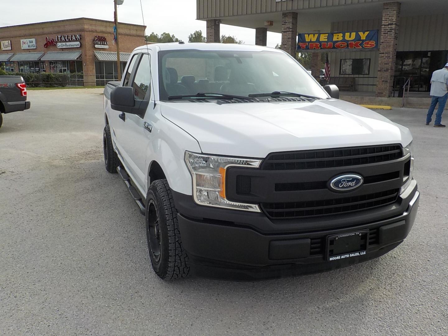 2019 White /Gray Ford F-150 (1FTEX1CB2KK) with an V-6 engine, Automatic transmission, located at 1617 W Church Street, Livingston, TX, 77351, (936) 327-3600, 30.710995, -94.951157 - Great work truck with a little pizazz!! Check out the wheels on this one! - Photo#1